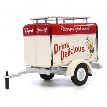 Trailer Motor City Classics - Coca Cola Trailer - Escala 1/24 (424700)