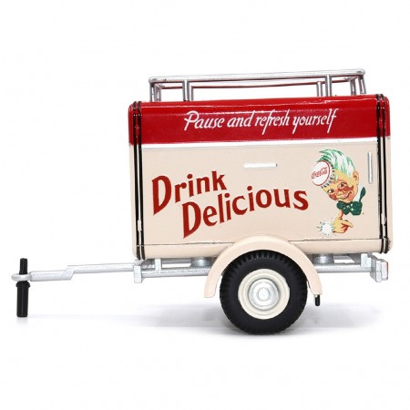 Trailer Motor City Classics - Coca Cola Trailer - Escala 1/24 (424700)