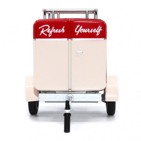 Trailer Motor City Classics - Coca Cola Trailer - Escala 1/24 (424700)