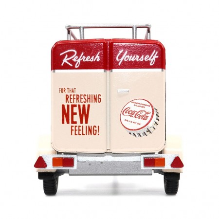 Trailer Motor City Classics - Coca Cola Trailer - Escala 1/24 (424700)