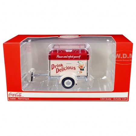 Trailer Motor City Classics - Coca Cola Trailer - Escala 1/24 (424700)
