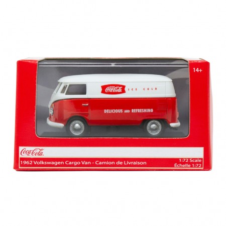 Carro Motor City Classics - Coca-cola 1962 Volkswagen Cargo Van - Escala 1/43 (432202)