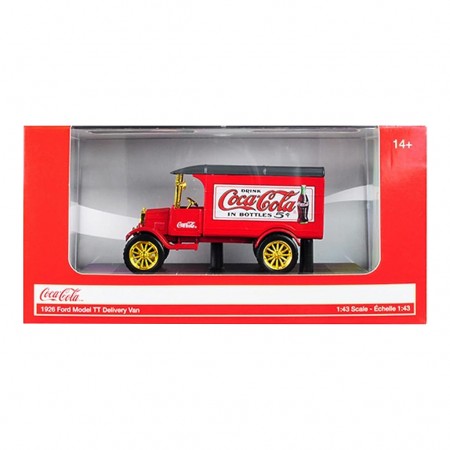Carro Motor City Classics - 1926 Coca-cola Ford Model Tt Delivery - Escala 1/43 (443026)