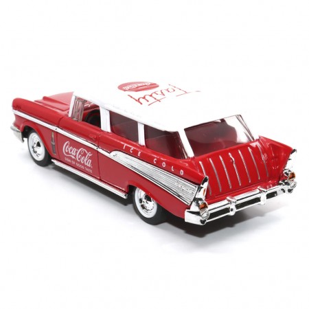 Carro Motor City Classics - 1957 Coca Cola Chevy Nomad 