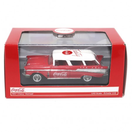 Carro Motor City Classics - 1957 Coca Cola Chevy Nomad 