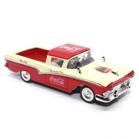 Carro Motor City Classics - 1957 Coca-cola Ford Ranchero 