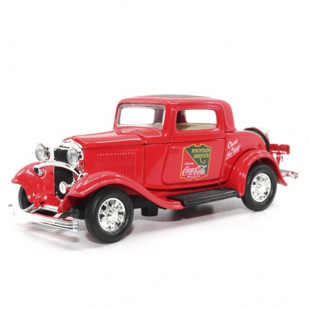 Carro Motor City Classics - 1932 Coca Cola Ford Coupe Fountain Service - Escala 1/43 (443030)