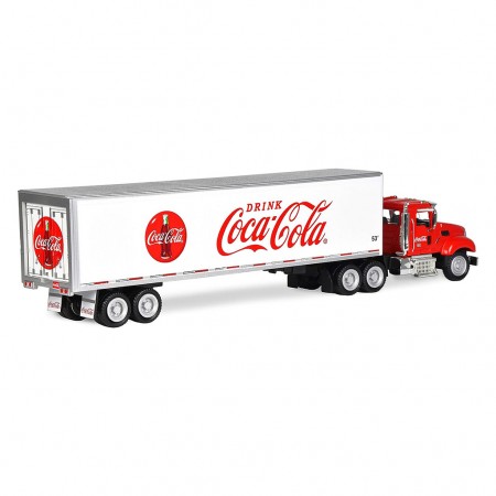 Caminho Motor City Classics - Coca Cola Tractor And Trailer - Escala 1/50 (450025)