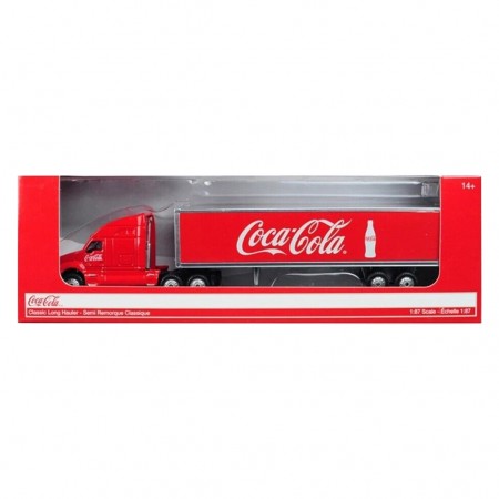 Caminho Motor City Classics - Coca-cola Long Hauler - Escala 1/87 (487010)