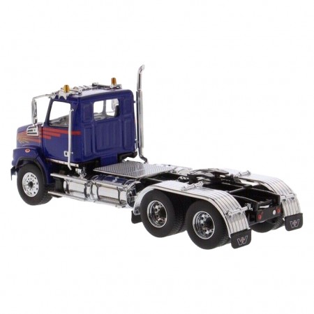 Caminho Diecast Masters - Western Stars 4700 Sb Tandem Day Cab Tractor Azul - Escala 1/50 (71039)