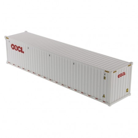 Container Diecast Masters - Dry Goods Sea Container Oocl Branco - Escala 1/50 (91027b)