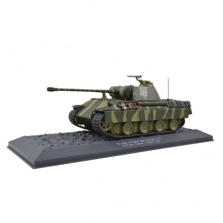 Tank Motor City Classics - German Sd. Kfz. 171 Pzkpfw V Panther Ausf 18th Panzer Division, Poland 1944 - Escala 1/43 (23171-44)