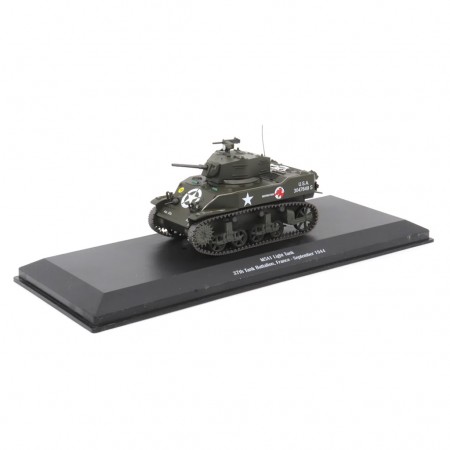 Tank Motor City Classics - M5a1 Light Tank 37th Tank Battalion, France 1944 - Escala 1/43 (23172-44)