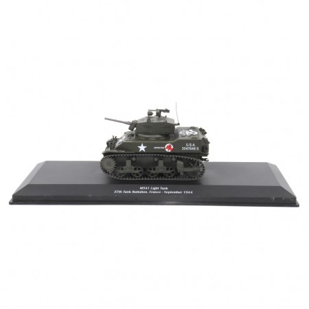 Tank Motor City Classics - M5a1 Light Tank 37th Tank Battalion, France 1944 - Escala 1/43 (23172-44)