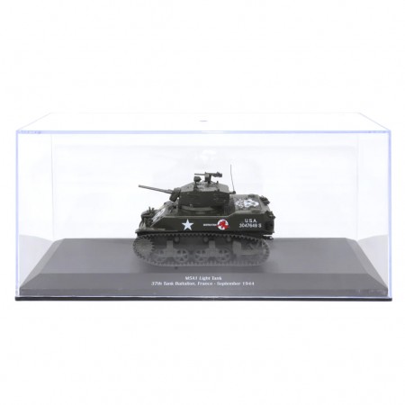 Tank Motor City Classics - M5a1 Light Tank 37th Tank Battalion, France 1944 - Escala 1/43 (23172-44)