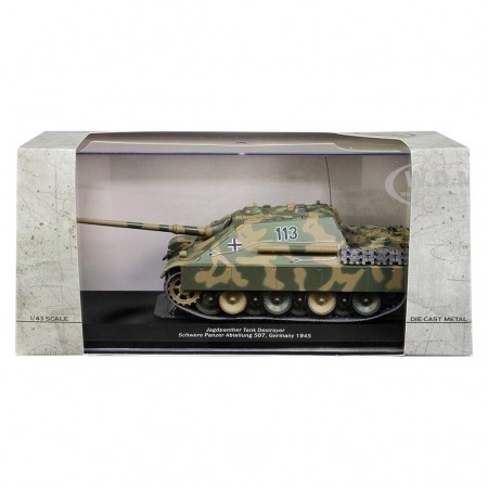 Tank Motor City Classics - Pzkpfw Vi King Tiger Ausf. B Heavy Tank-schwere Ss Panzer Abteilung 101, Belgium 1944 - Escala 1/43 (23187-44)