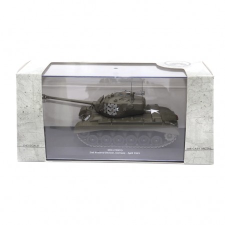 Tank Motor City Classics - M26 (t26e3) 2nd Armored Division, Germany, 1945 - Escala 1/43 (23194-45)