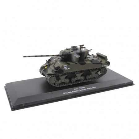 Tank Motor City Classics - M4a3 (76mm) 761st Tank Battalion, Germany, 1944 - Escala 1/43 (23195-44)