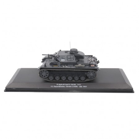 Tank Motor City Classics - Pk.kpfw.iii Ausf.g (sd.kfz. 141) 13 Panzer Division Ukraine (ussr) 1941 - Escala 1/43 - (23199-41)