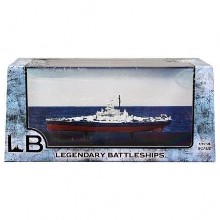 Navio Motor City Classics - Uss Massachusetts Bb-59 - Escala 1/1250 (241939)