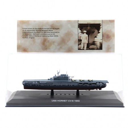 Navio Motor City Classics - Uss Hornet Cv-8 - Escala 1/1250 (24193)