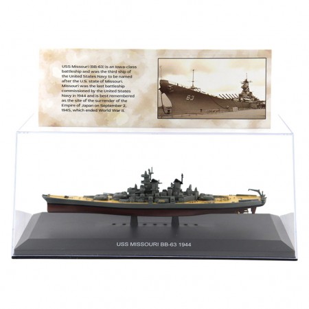 Navio Motor City Classics - Uss Missouri Bb-63 1944 - Escala 1/1250 (241944)