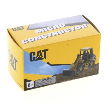 Trator Diecast Masters - Cat Micro Constructor 906 Wheel Loader (85972cb)