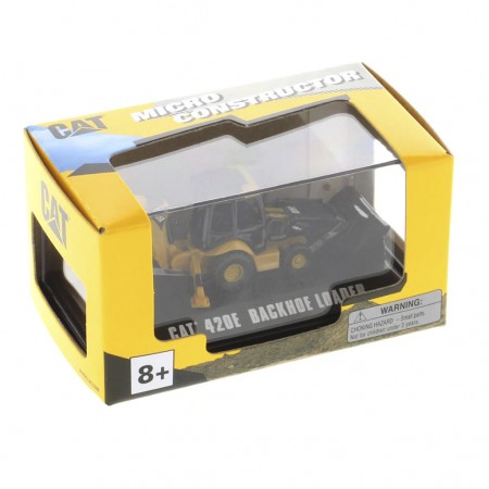 Escavadeira Diecast Masters - Cat Micro 420e Backhoe Loader (85973db)
