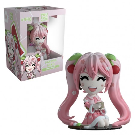 Boneco Youtooz Hatsune Miku - Sakura Miku #446 (810122541547)