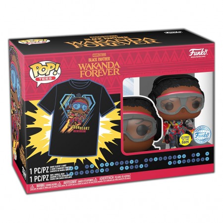 Funko Pop Tees Marvel Black Panther: Wakanda Forever & Camiseta Tamanho Md (70380)