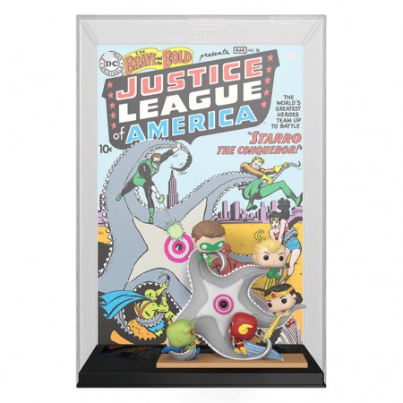 Funko Pop Pcomic Covers Dc Justice League Of America - The Brave And The Bold 10 (66449)