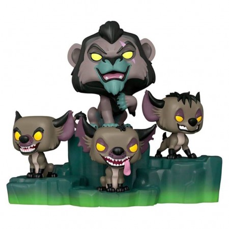 Funko Pop Deluxe Disney Villains Exclusive - Scar With Hyenas 1204