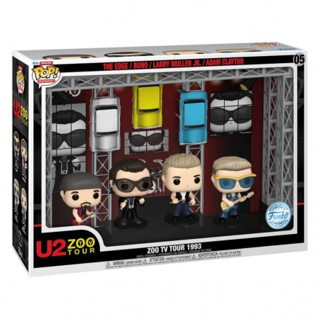 Funko Pop Deluxe Moment U2 Exclusive - Zoo Tv Tour 1993 (67773)