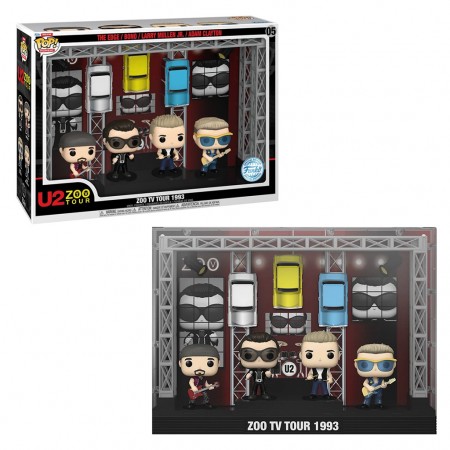 Funko Pop Deluxe Moment U2 Exclusive - Zoo Tv Tour 1993 (67773)