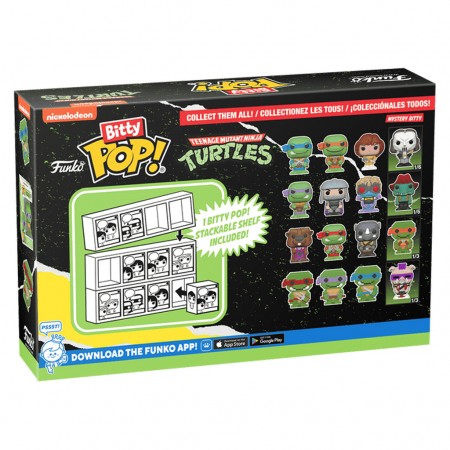Funko Bitty Pop Teenage Mutant Ninja Turtles 4-pack - Leonardo (71507)