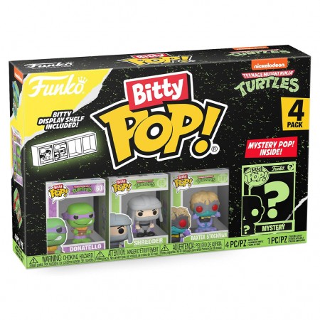 Funko Bitty Pop Teenage Mutant Ninja Turtles 4-pack - Donatello (71508)
