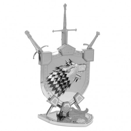 Miniatura de Montar Metal Earth Game Of Thrones - House Stark Sigil (icx125)