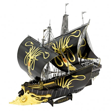 Miniatura de Montar Metal Earth Game Of Thrones - Greyjoy's Silence (icx126)