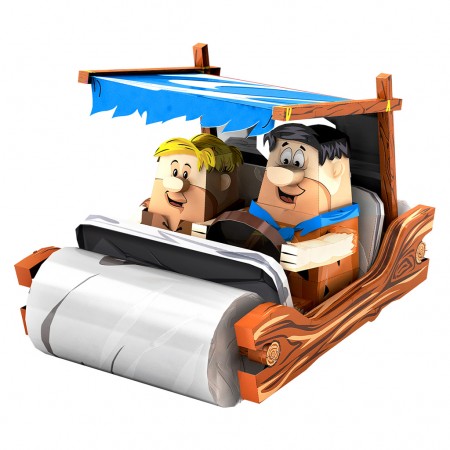 Miniatura de Montar Metal Earth - Flinstones Car (mem065)