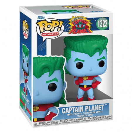 Funko Pop Animation The New Advenetures Of Captain Planet - Capito Planeta 1323