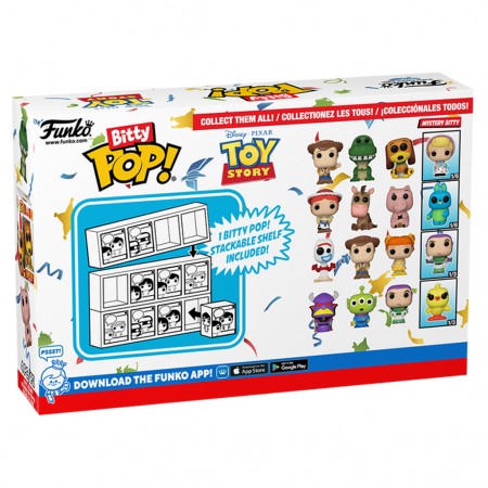 Funko Bitty Pop Disney Toy Story - Woody 4-pack 73042