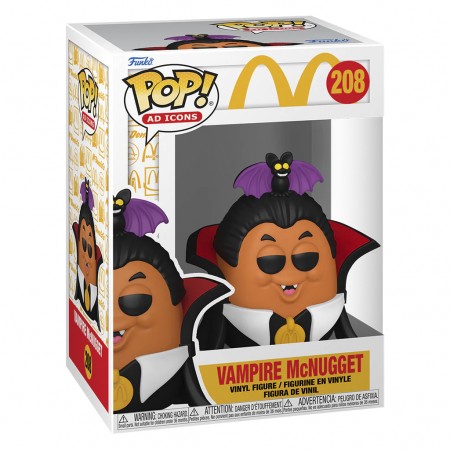 Funko Pop Ad Icons Mcdonalds - Vampire Mcnugget 208