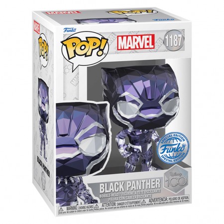 Funko Pop Disney 100th Marvel Exclusive - Black Panther Facet 1187