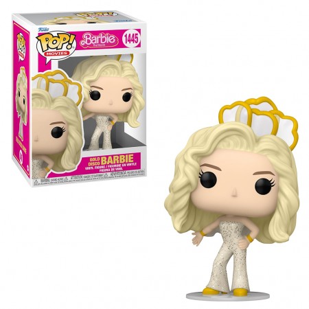 Funko Pop Movies Barbie The Movie - Gold Disco Barbie 1445