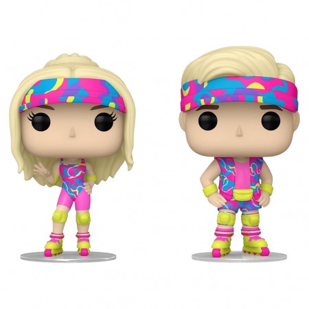 Funko Pop Movies Barbie The Movie Exclusive - Skating Barbie & Skating Ken 2-pack