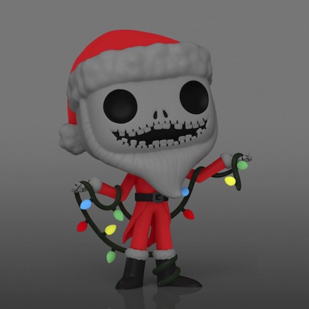 Funko Pop Disney The Night Before Christmas 30th Anniversary Exclusive - Santa Jack 1383 (glows In The Dark)