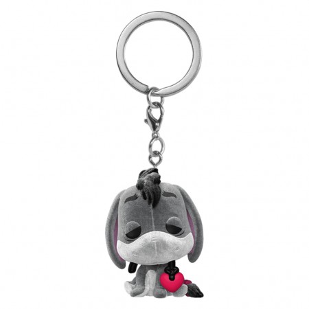 Chaveiro Funko Pop Keychain Disney Winnie The Pooh Exclusive - Eeyore Flocked (68294)