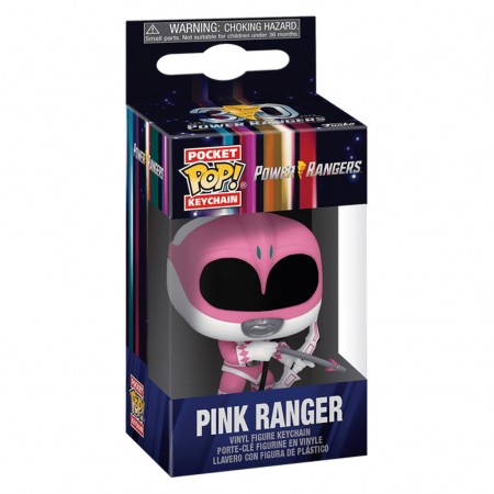 Chaveiro Funko Pop Keychain Power Rangers 30th Anniversary - Pink Ranger (72151)