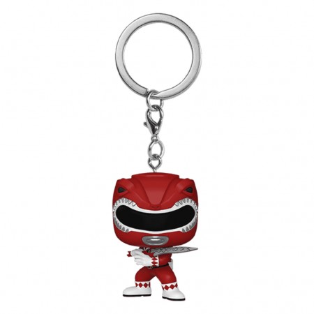 Chaveiro Funko Pop Keychain Powere Rangers 30th Anniversary - Red Ranger (72152)