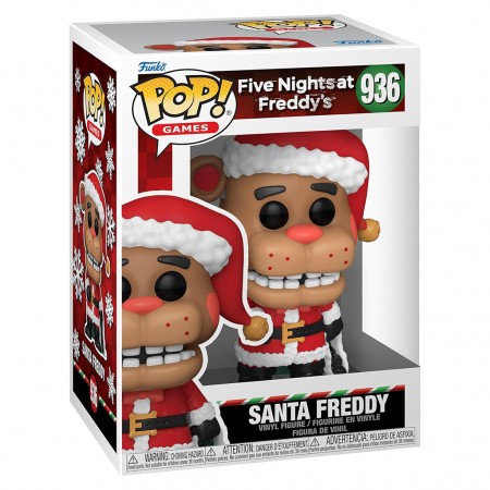 Funko Pop Games Five Nights At Freddy's Holiday - Santa Freddy 936